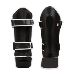 Protectores de espinilla de cuero multicolor personalizados a precios de mayorista para entrenamiento y seguridad de las piernas para adultos - Product Image 1