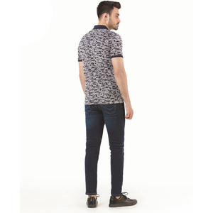 Polo respirant pour homme, style streetwear, grandes tailles, en polyester et coton, avec logo, pour l'été. - Product Image 6