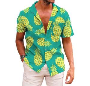 T-shirt Hawaïen Homme Respirant Personnalisé – Meilleur Prix, Confort Optimal, Tendance Actuelle, Vêtement Sportif pour Hommes au Style Inégalé - Product Image 1