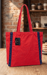 กระเป๋าผ้าแคนวาส Urban Tote UT-082 กระเป๋าหิ้วชายหาด สกรีนโลโก้ได้ ปิดด้วยแม่เหล็ก หูหิ้วยาว ทนทาน ใช้ซ้ำได้ รับผลิตจำนวนมาก พิมพ์ลาย OEM - Product Image 2