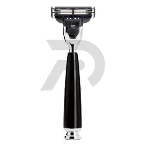 RASOIR PRESTIGE en acier inoxydable à triple lame, rechargeable, pour homme, visage, corps, maillot, rasage manuel durable - Product Image 4