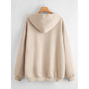 Sudaderas con capucha extragrandes para hombre con cremallera, estilo urbano, cómodas, informales, de moda, ligeras, básicas, de mezcla de algodón - Product Image 2