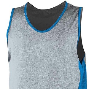 เสื้อกล้ามออกกำลังกายผู้ชายแบบไม่มีแขน ยี่ห้อ OEM ระบายอากาศได้ดี เหมาะสำหรับเล่นกล้าม ขายราคาถูก ผลิตจากผ้าฝ้ายผสมสแปนเด็กซ์ - Product Image 3
