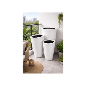 Luxury Fiberglass Decorative <b>Planter</b> Lightweight Durable Indoor <b>Outdoor</b> Good Price Fiberglass <b>Planter</b> Flower Pots - Product Image 1