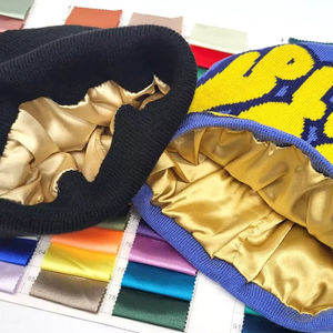 Bonnet avec service OEM, nouveau design, 100% tissu original, bonnets jacquard personnalisés, bonnets pour hommes et femmes, chapeaux d'hiver, chapeaux tricotés - Product Image 3