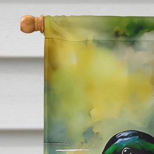 Colvert grand porche manchon pôle décoratif cour bannière œuvre multicolore Polyester maison drapeau pour tenture murale - Product Image 3