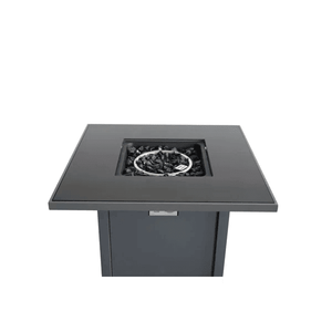 Tavolo da Esterno con Braciere in Acciaio 25 H X 30 L con Coperchio, Resistente ed Elegante per Uso Tutto l'Anno - Product Image 3