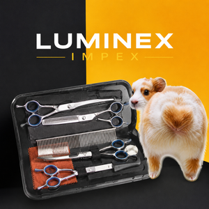 Ciseaux professionnels pour toilettage des animaux, pour couper les poils des animaux, ciseaux de toilettage pour une coupe lisse et facile, professionnels - Product Image 1