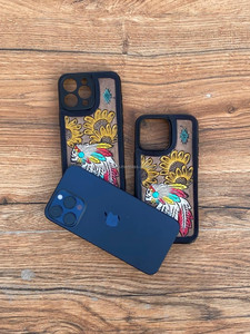 New Handmade Stylish <b>Tooled</b> <b>Leather</b> Phone Case Personalized Vintage Luxury High Quality <b>Tooled</b> Floral Case for IPhone 15 Pro Max - Product Image 2