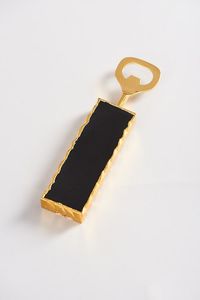 Hot Selling Horn <b>Handle</b> Bottle Opener Stainless Steel Beer Opener Luxury Bar Tool Kitchen Accessory Gift - Product Image 3