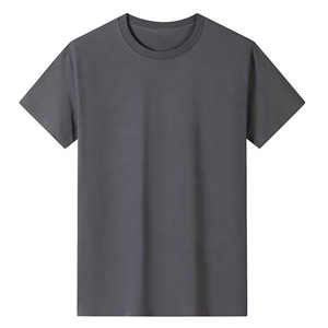 เสื้อยืดแขนสั้นคุณภาพสูงสั่งทำพิเศษ ผ้าฝ้าย 100% เสื้อยืดผู้ชายแบบเรียบ เสื้อยืดผู้ชาย ดีไซน์เสื้อยืดผู้ชาย คุณภาพสูง - Product Image 2