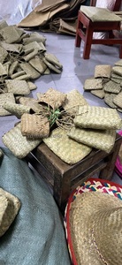 Handicraft Seagrass Woven Straw Tote <b>Beach</b> <b>Bag</b> Basic Style Full Sizes Durable Waterproof with Two Handles Open Vietnam Factory - Product Image 6