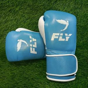 ถุงมือฝึกซ้อมหนังหลากสี Fly พร้อมสายรัดปรับได้ บุนวมอย่างดี สวมใส่สบาย เหมาะสำหรับมวยไทย MMA มวยสากล รุ่น CP-BG-218 - Product Image 2