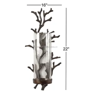 Porte-bougie de haute qualité pour la décoration de l'industrie hôtelière, porte-bougie vintage pour la décoration de cuisine de ferme, Zahid Exports - Product Image 2