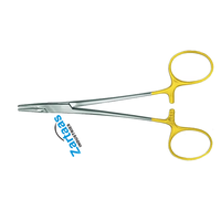 Porte-aiguilles Webster TC-Gold en acier inoxydable de haute qualité, 13 cm – Fabricant et exportateur d'instruments chirurgicaux