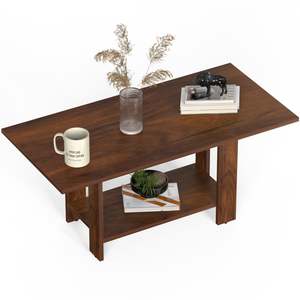 Table basse rectangulaire en érable de style moderne Osnale - Product Image 2
