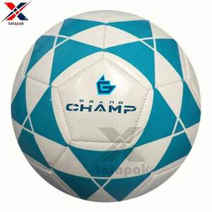 Balones de Fútbol Personalizados con Logotipo de TATA PAK INDUSTRIES, de PVC y TPU, Duraderos, Unisex, para Adultos, para Entrenamiento Profesional en Exteriores y Partidos de Equipo - Product Image 3