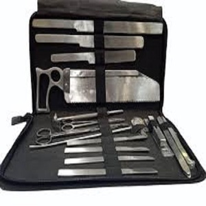 Kit professionnel d'autopsie pour la pathologie médicale, ensemble d'instruments de dissection, outils d'examen médical, coffret - Product Image 1