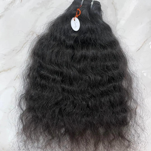 Extensiones de Cabello Remy Indio Rizado 100% Natural MK VVK, Doble Trama a Máquina, 100 g, Venta al Por Mayor, Todos los Colores Compatibles, Personalizables - Product Image 3