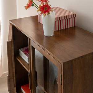 Vandana Maxima Prime mango wood <b>display</b> <b>case</b> - Product Image 2