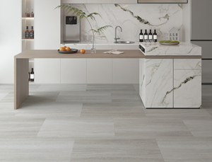 พื้น SPC แบบแข็ง VFLOOR รุ่น Modern ลายไม้แบบนูน ผิวด้าน กันน้ำ ป้องกันรอยขีดข่วน ทนทานต่อการสึกหรอ ระบบคลิ๊กล็อค DIY ขนาดกลาง 5 นิ้ว - Product Image 1