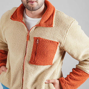 Veste polaire zippée à capuche pour homme, coupe-vent doux et chaud, style décontracté, idéale pour le sport en extérieur - Product Image 5