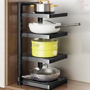 Modern Design Storage Rack Holder with Multi Layer <b>Shelves</b> for Efficient Space Management and Easy Organization - Product Image 2