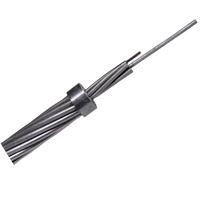 Câble OPGW à 36 conducteurs en aluminium, fibre optique monomode G652D, pour mise à la terre aérienne, température maximale 200°C, prix au mètre