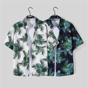 Conjunto de Camisa y Pantalones Cortos de Verano con Estampado de Serigrafía 100% Algodón, Diseño Doble de Camisa, la Mejor Calidad, Personalizado de Fábrica - Product Image 4