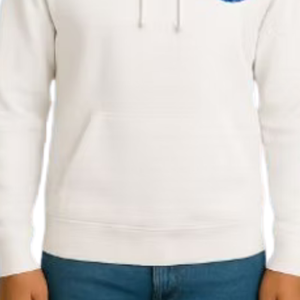 Sweat à capuche graphique blanc pour homme, décontracté, à manches longues, pull-over, streetwear quotidien, vêtement confortable pour un style de vie actif - Product Image 4