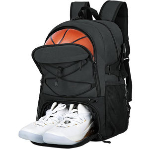 Sac à dos de sport pour basketball, football, volley-ball, grande capacité, randonnée en plein air, déplacements quotidiens, microfibre, écologique, souple - Product Image 1