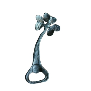 Nouvel ouvre-bouteille en métal au design floral, finition thermolaquée, pour la décoration de bar, ouvre-bouteille pour bière. - Product Image 3