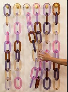 Chaînes en résine époxy artistiques écologiques personnalisées, faites à la main, décor mural polyvalent, projets de bricolage, ange personnalisé - Product Image 6