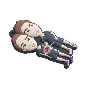 Parches de Goma con Logotipo Impreso en 3D, Color Sólido Personalizado, Lavables, con Forma de Rollo - Product Image 1