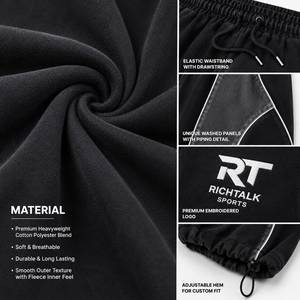 Hot Selling Factory Price High Quality <b>Men</b> Lightweight Casual Mid Wide Leg <b>Trouser</b> <b>Drawstring</b> Closure Quick Dry - Product Image 6