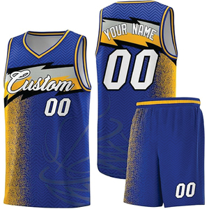 Tenue de basketball professionnelle pour hommes, personnalisable, entièrement sublimée, respirante, réversible, maillot personnalisable, nouveau uniforme XXS - Product Image 3