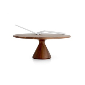 Rustic Wooden Cake <b>Stand</b> for Serving Cakes <b>Cupcakes</b> Pastries Desserts and Decorative Table Displays - Product Image 4