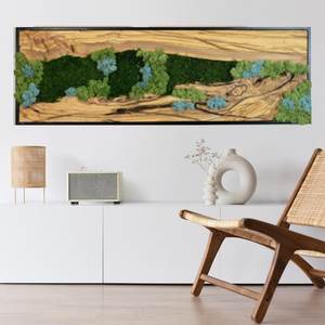 Muro de Musgo Artificial Horizontal, Panel de Plantas de Plástico, Pared de Musgo Personalizada para Decoración, Arte de Musgo Artificial - Product Image 5