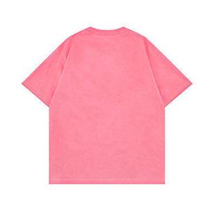 เสื้อยืดคอกลมแขนสั้นทรงโอเวอร์ไซส์สำหรับผู้ชาย สวมใส่สบาย เหมาะสำหรับออกกำลังกายและใส่ลำลอง เป็นมิตรต่อสิ่งแวดล้อม ผลิตจากผ้าฝ้าย 100% ล้างสีแบบแอซิดวอช - Product Image 6