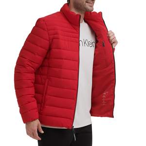Chaqueta Acolchada Impermeable y Transpirable para Hombre, con Logotipo Personalizado, Talla Grande, para Invierno, con Cierre y Manga Larga - Product Image 6