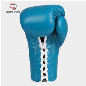 Mitaines de frappe professionnelles pour le kickboxing 8oz et 14oz en cuir et gants de boxe pour enfants et adultes - Product Image 3