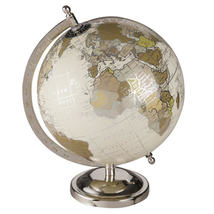 Base de Madera para Globo Terráqueo, Color Verde Claro, 8 Pulgadas, para Escritorio y Mesa, Globo Terráqueo de Estilo Clásico, Color Verde Medio - Product Image 3