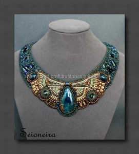 สร้อยคอผู้หญิงสวยพร้อมงานเย็บปักถักร้อย - Product Image 2