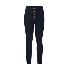 Jeans Casuales para Mujer al por Mayor de Fábrica, Personalizados, Estilo Boyfriend, Ajustados, Rotos, Desgastados, de Cintura Media, Ecológicos, Lisos, Vintage - Product Image 2