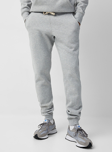 Sudadera con Capucha Unisex Gris, Corte Holgado, Color Sólido, Informal, de Forro Polar, 100% Algodón, con Bolsillos, Ecológica - Product Image 4