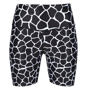 High Waist Cloud Feel Womens Yoga Shorts <b>Tummy</b> <b>Control</b> Sublimation Shorts Butt Lifting Compression Gym Running Fitness Shorts - Product Image 5