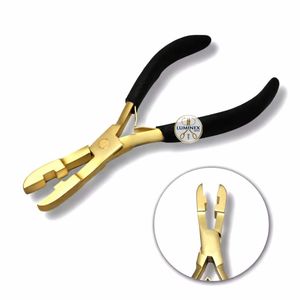 Pinza Moldeadora para Extensiones de Cabello, Herramienta de Aplicación de Acero Inoxidable Dorado - Product Image 4