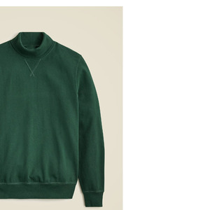 T-shirt haut de gamme pour femmes, col montant, coupe ajustée, manches longues, style minimaliste basique - Product Image 3