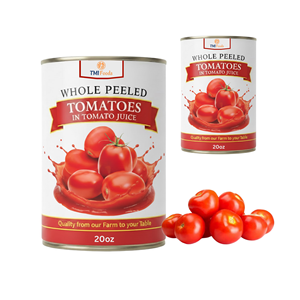 Tomates Pelados Deliciosos en Jugo de Tomate, Suministro a Granel, de Fabricante Vietnamita, de la Mejor Calidad y Precio Económico - Product Image 1