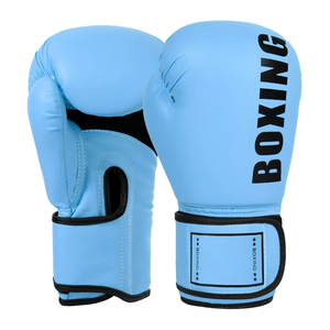 Professional Fight Boxing Gloves 8oz 10oz for Closure PU Leather Breathable Customized Color Unisex High Performance Training - Product Image 3